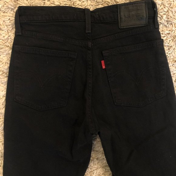 Levi's Wedgie Straight Black - 25 - Picture 9 of 10